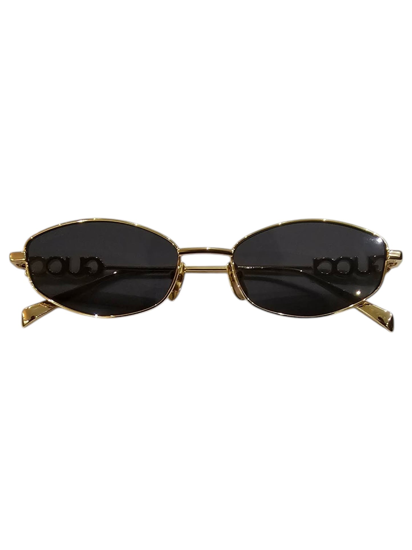 The Womens G.U.C.C.I Sunglasses GG1802S Iconic Gold Frame with Light 3 Colorways