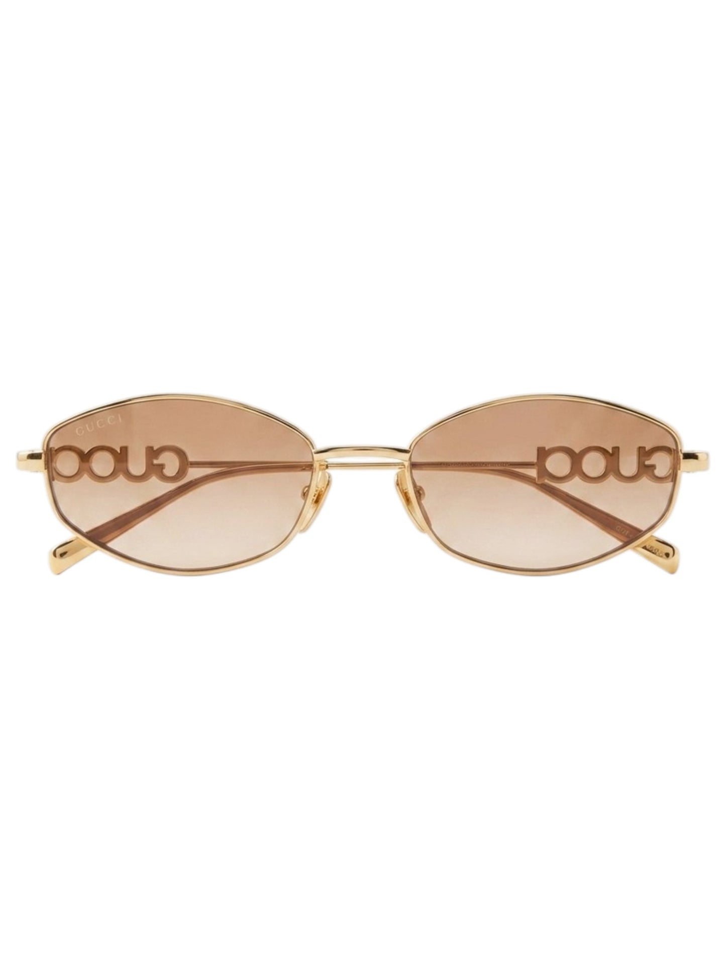 The Womens G.U.C.C.I Sunglasses GG1802S Iconic Gold Frame with Light 3 Colorways