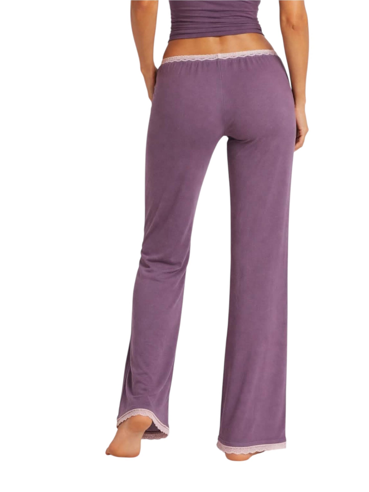Triumph - Original – Soft Lace Lounge Pants – Women’s Pajama Bottoms with Elastic Waist (2 Colors)
