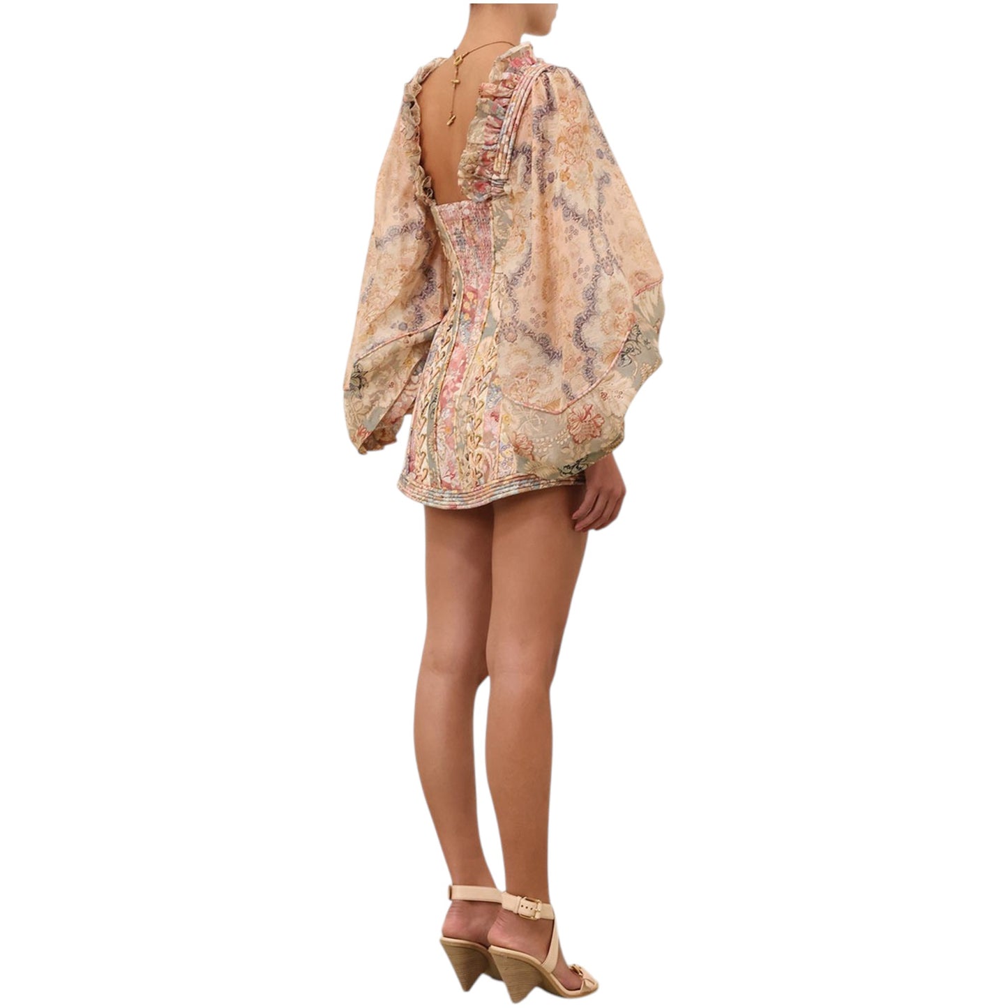 Z . i . m . m . e . r . m . a . n . n | Rebellion Corded Mini Dress