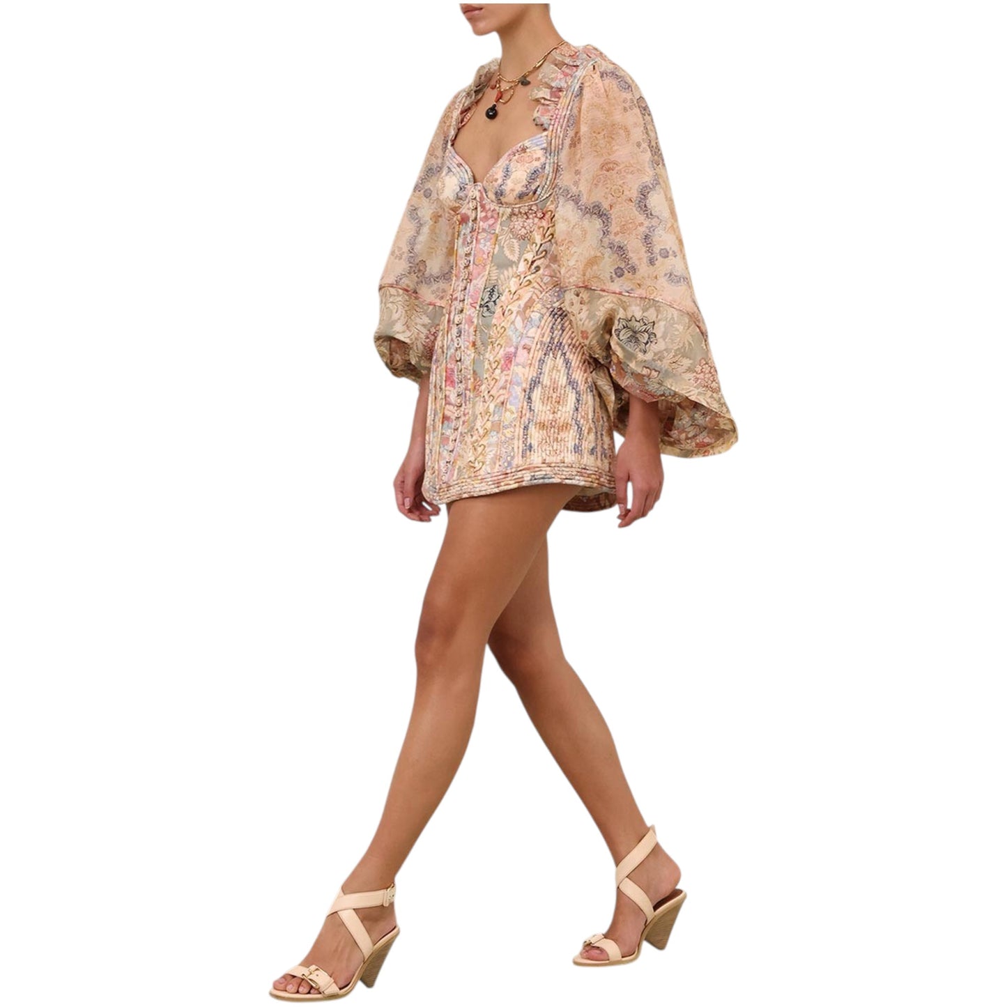 Z . i . m . m . e . r . m . a . n . n | Rebellion Corded Mini Dress