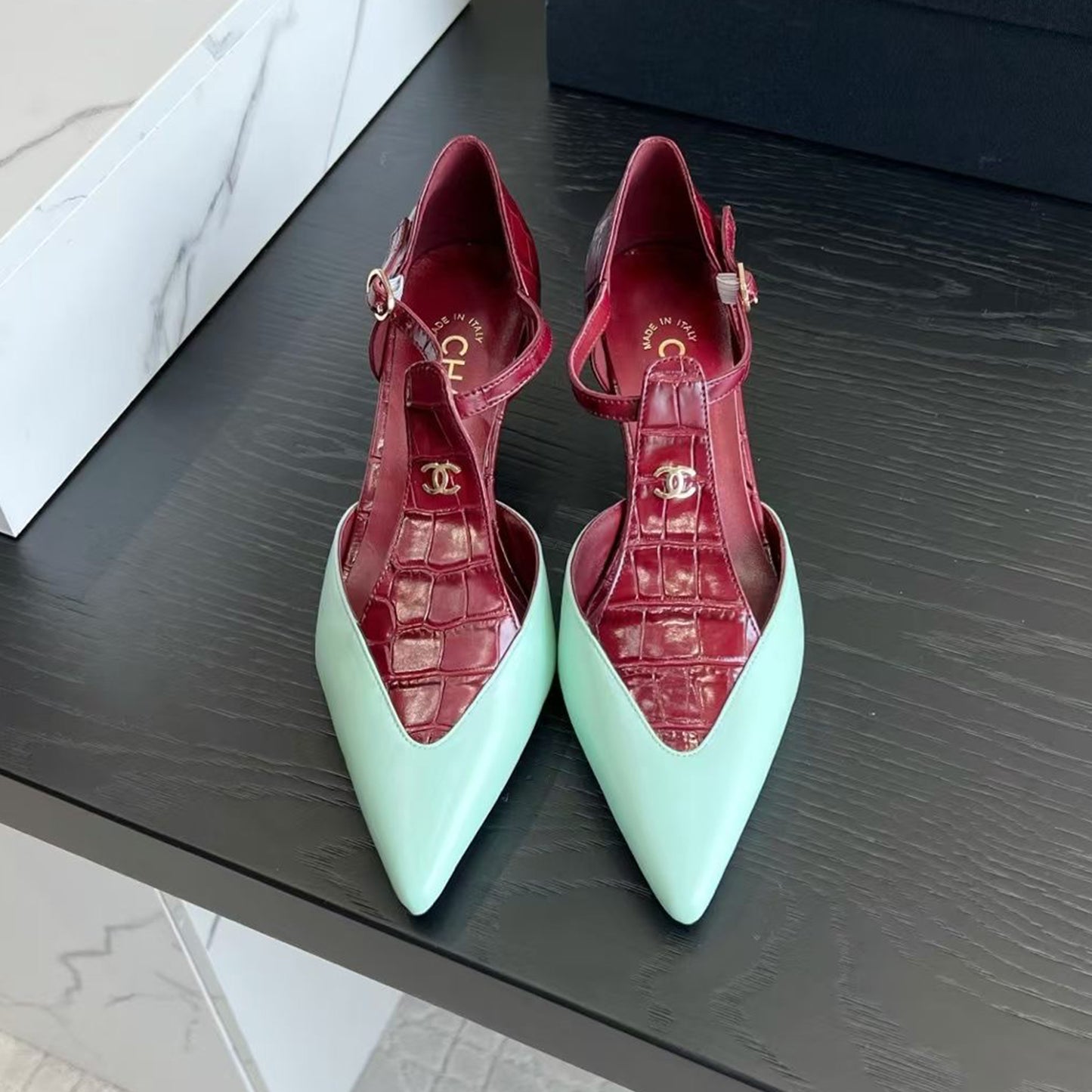 C.H.A.N.E.L | Mary Janes | 2 Colors