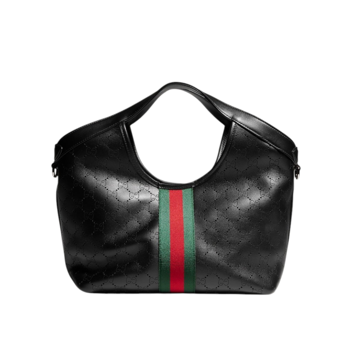 G.u.c.c.i Giglio tote bag GG leather