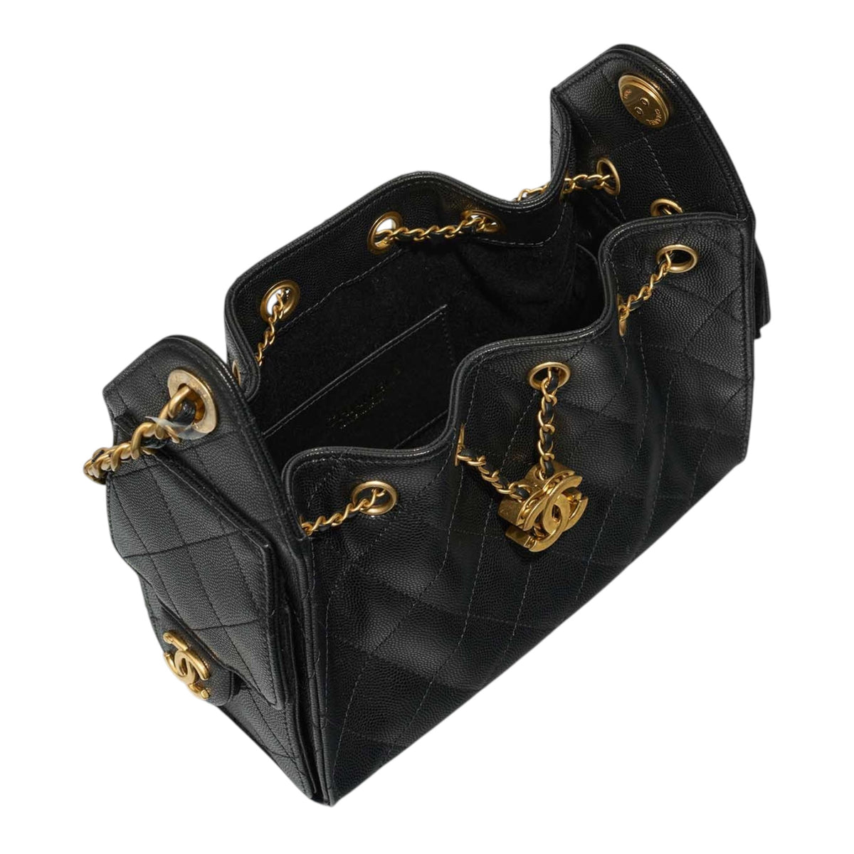 C.H.A.N.E.L 25 Handbag Black
