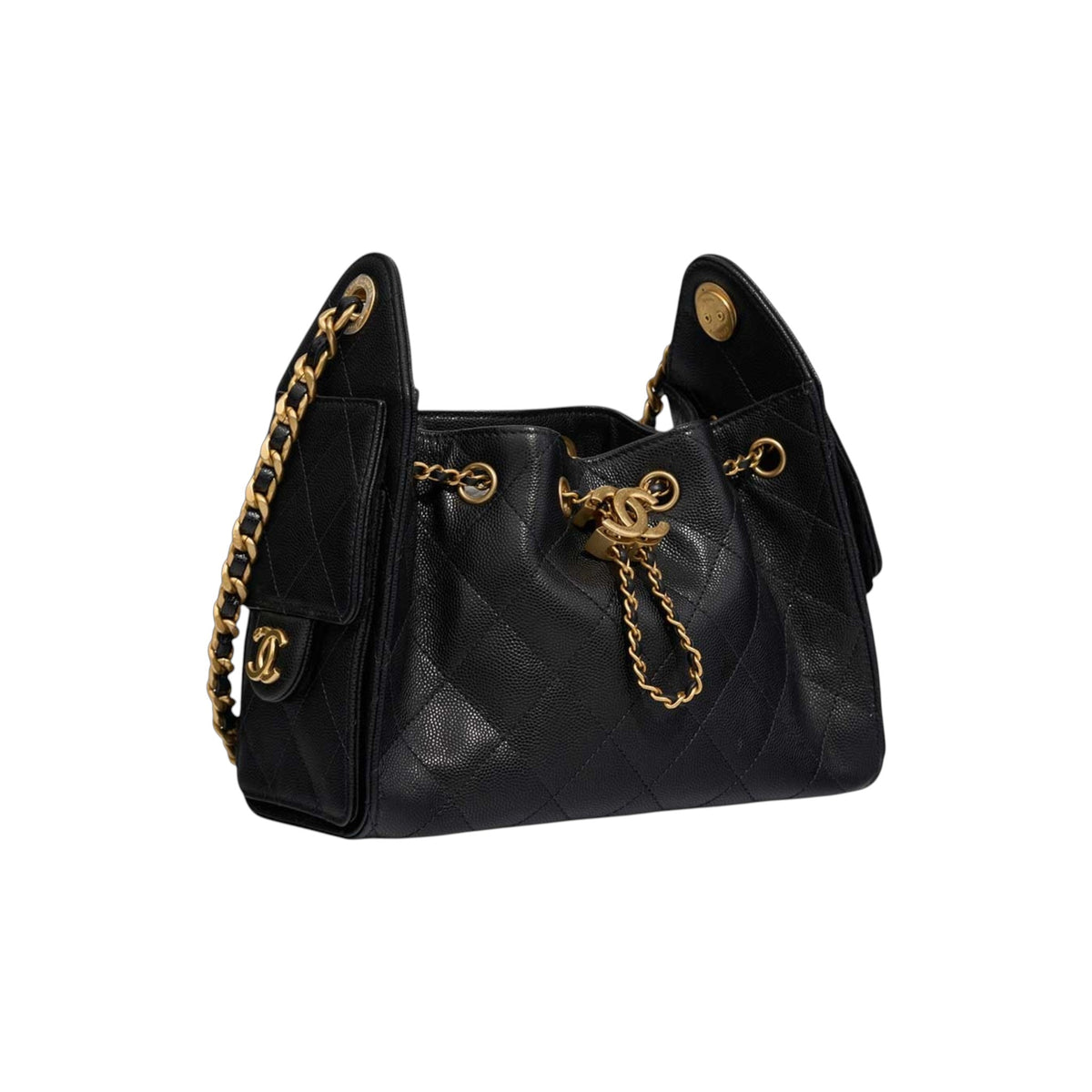 C.H.A.N.E.L 25 Handbag Black