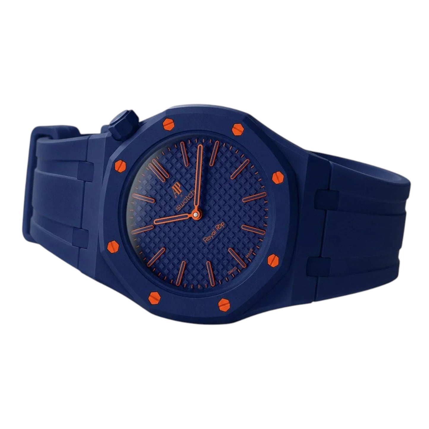 A.P x S.w.a.t.c.h C.o.l.l.a.b |The Bioceramic Royal Pop Collection with free Bio-Ceramic Strap