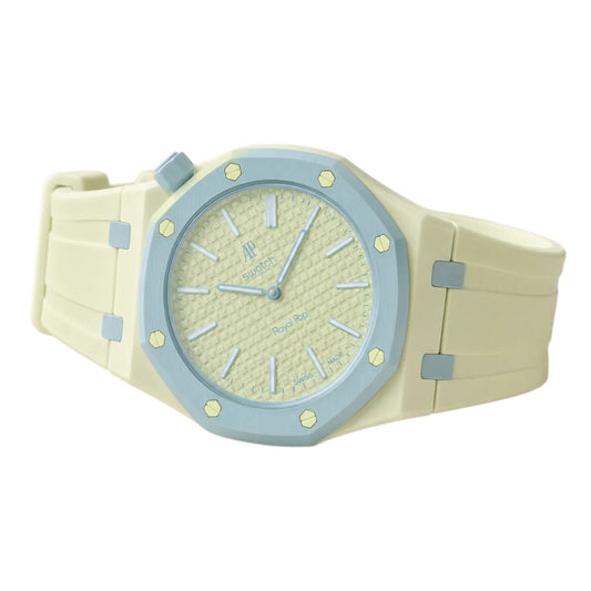 A.P x S.w.a.t.c.h C.o.l.l.a.b |The Bioceramic Royal Pop Collection with free Strap