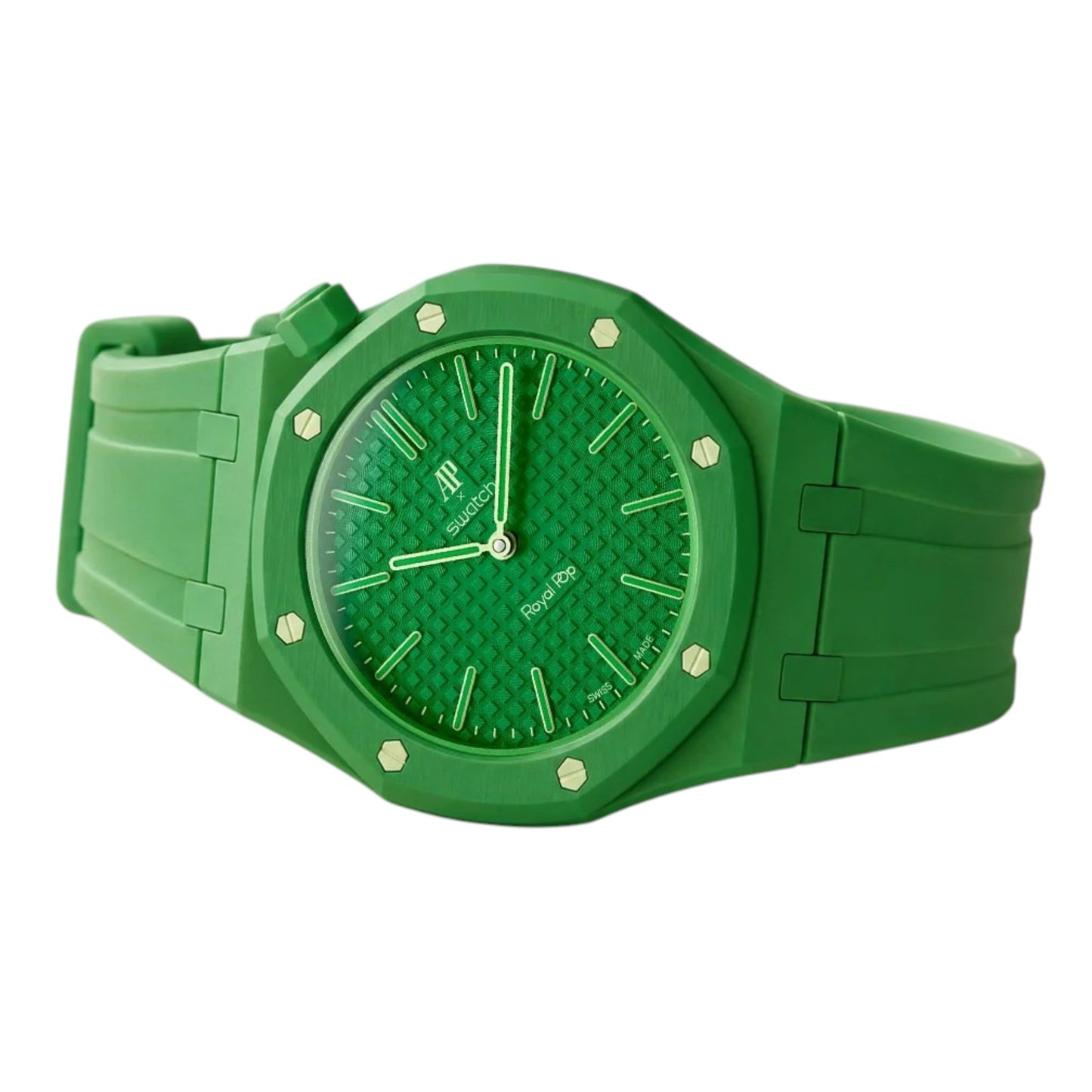 A.P x S.w.a.t.c.h C.o.l.l.a.b |The Bioceramic Royal Pop Collection with free Bio-Ceramic Strap