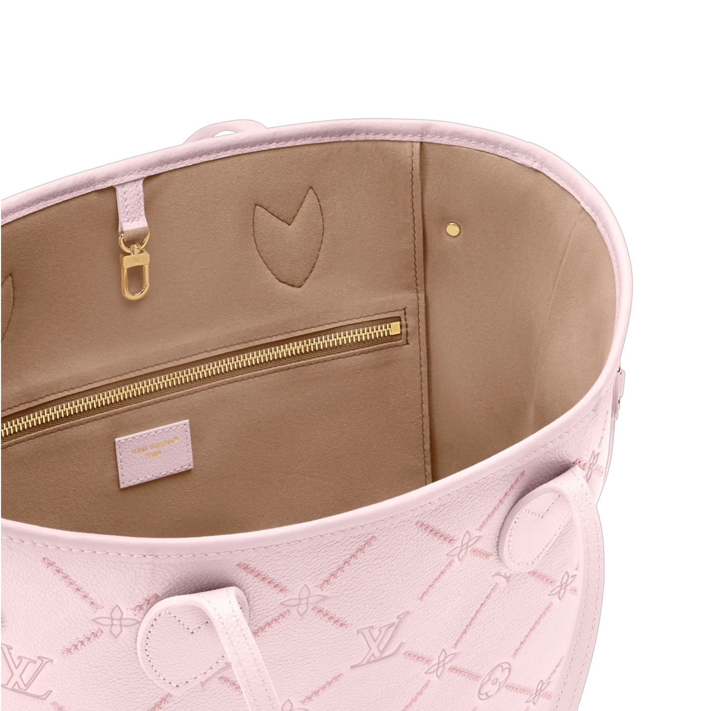 L  V | Neverfull MM | Light Bliss Couture & Hazelnut Couture Colors