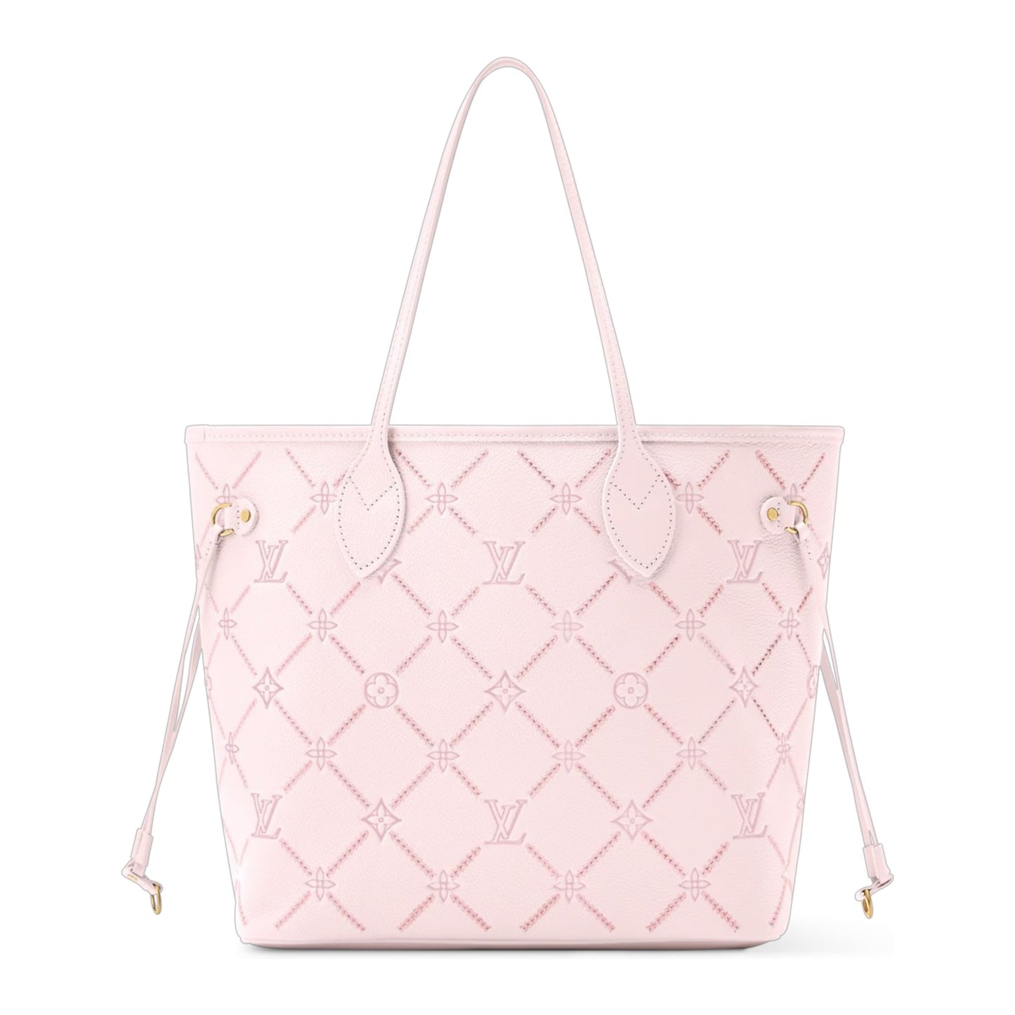 L  V | Neverfull MM | Light Bliss Couture & Hazelnut Couture Colors