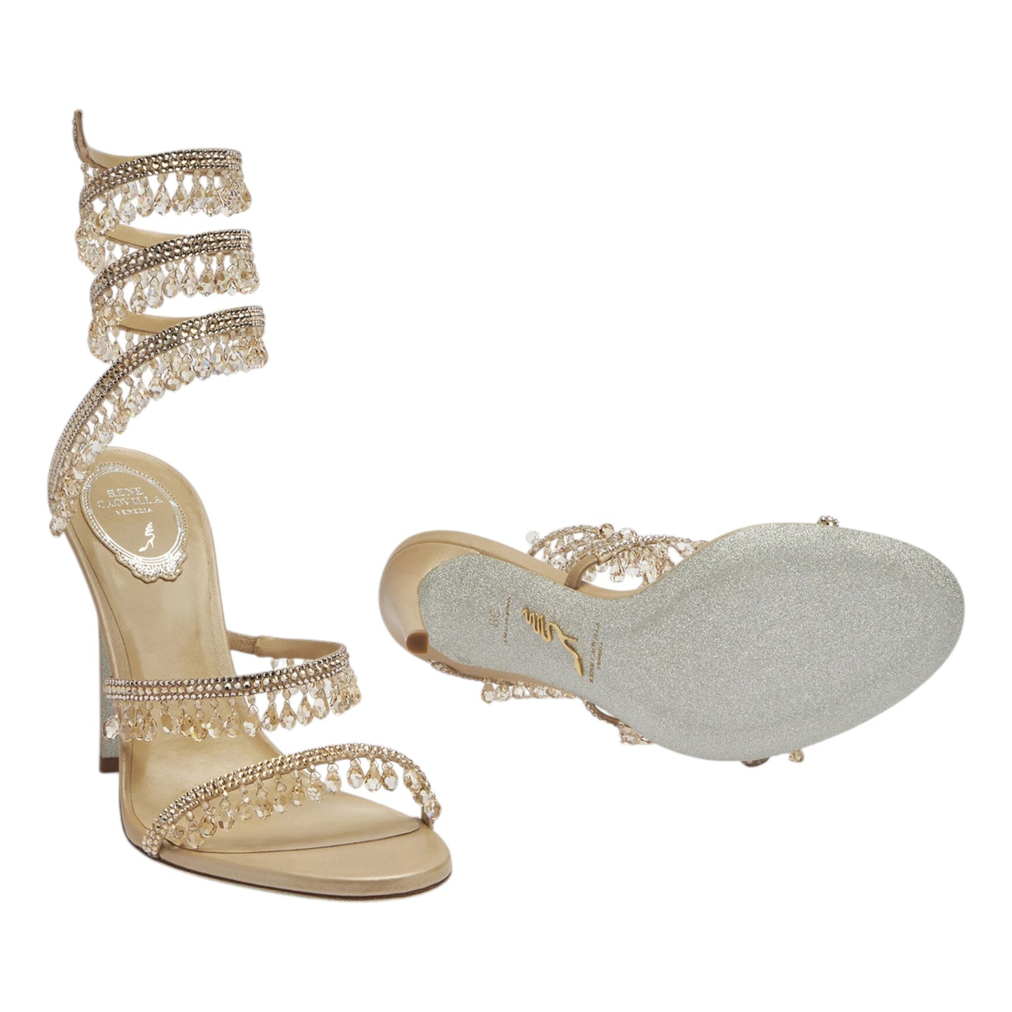 R.e.n.e. C.a.o.v.i.l.l.a | CHANDELIER POWDER All Colors Collection  SANDAL 100