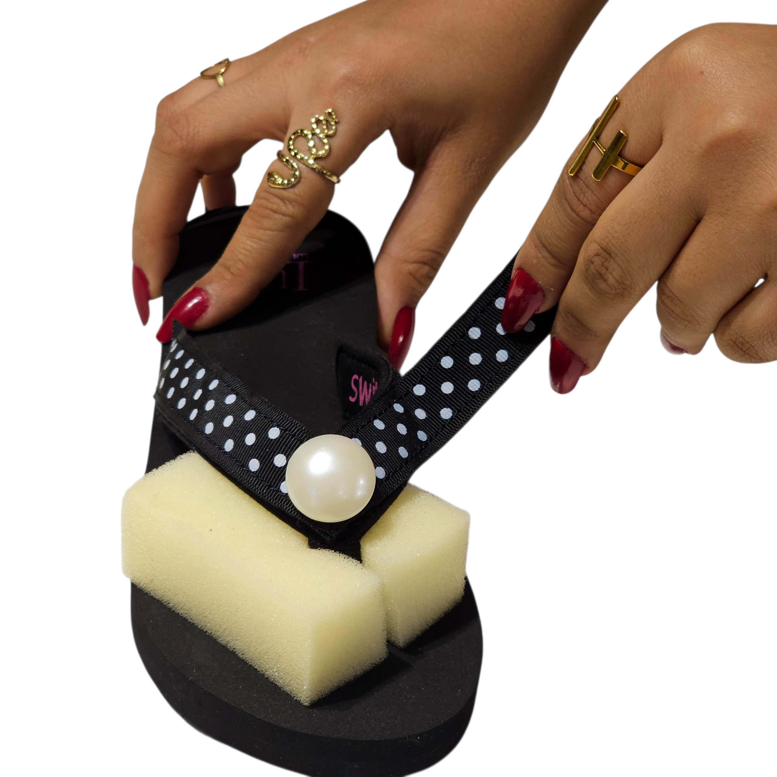 Switch Flops – Lulu (Flat) & Taylor (Platform) Non-Slip Slippers with Free Interchangeable Strap, Perfect for Home, Pool, Beach & Outdoors