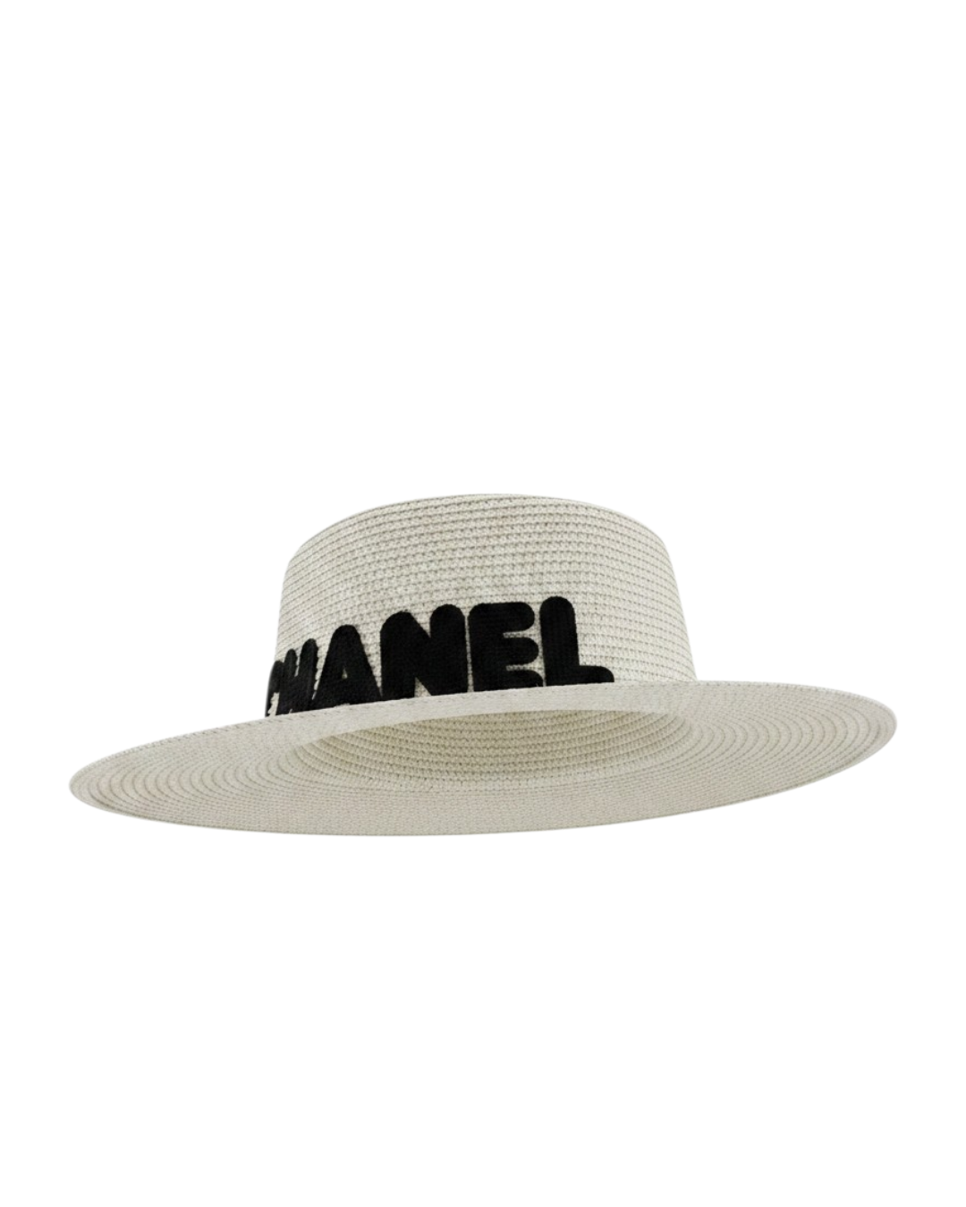 C.h.a.n.e.l Signature Straw Boater Hat – Summer Collection